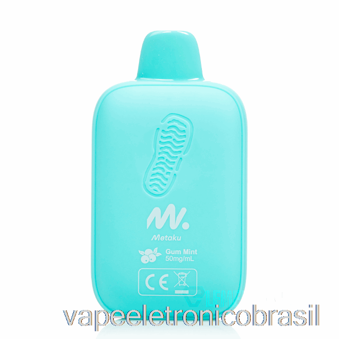 Vape Vaporesso Metaku Moonwalk 9000 Goma Descartável Menta
